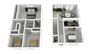 3 Bedroom 2 Bathroom Townhome 3 Bedroom 2 Bathroom Townhome at Olde Towne Apartments in Middletown, OH